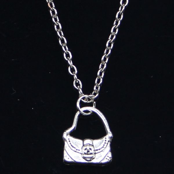 20pcs new fashion necklace 15x12mm handbag purse silver pendants short long women men colar gift jewelry choker
20pcs new fashion necklace 15x12mm handbag purse silver pendants short long women men colar gift jewelry choker