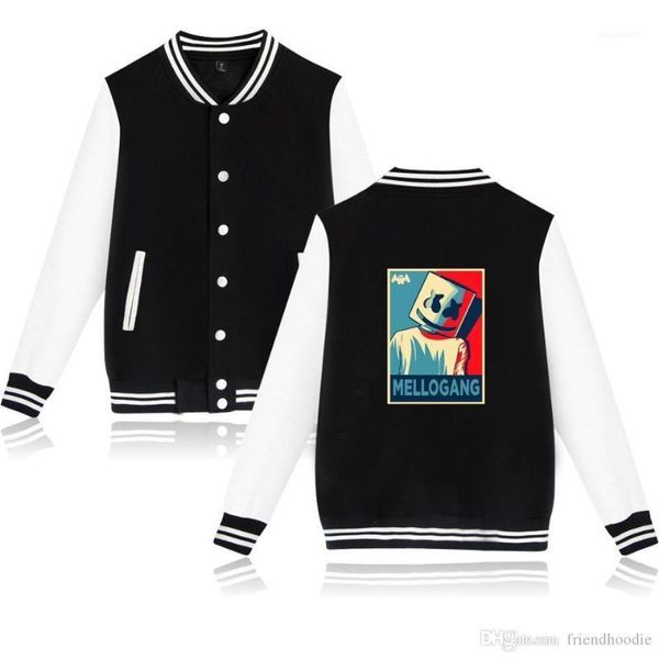 cotton sweater men and women autumn and winter casual mens clothing marshmello smile print sports baseball uniform fleece, Black
cotton sweater men and women autumn and winter casual mens clothing marshmello smile print sports baseball uniform fleece, Black