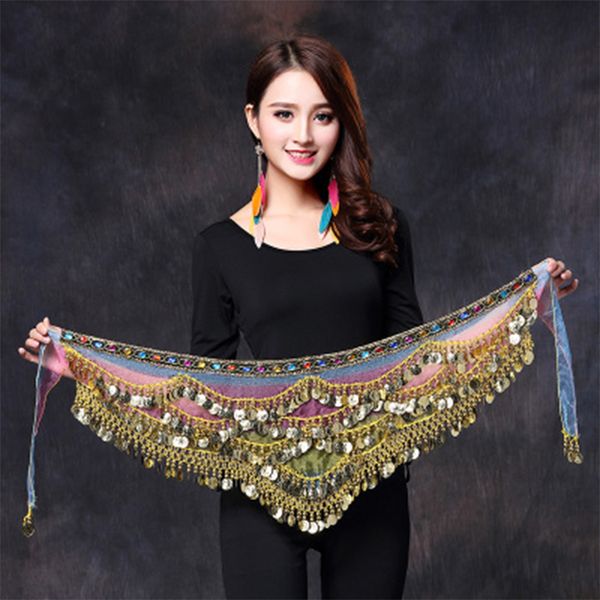 new style belly dance belt multi-color glass silk belly dancin scarf crystal bellydance waist chain hip scarf, Black;red
new style belly dance belt multi-color glass silk belly dancin scarf crystal bellydance waist chain hip scarf, Black;red