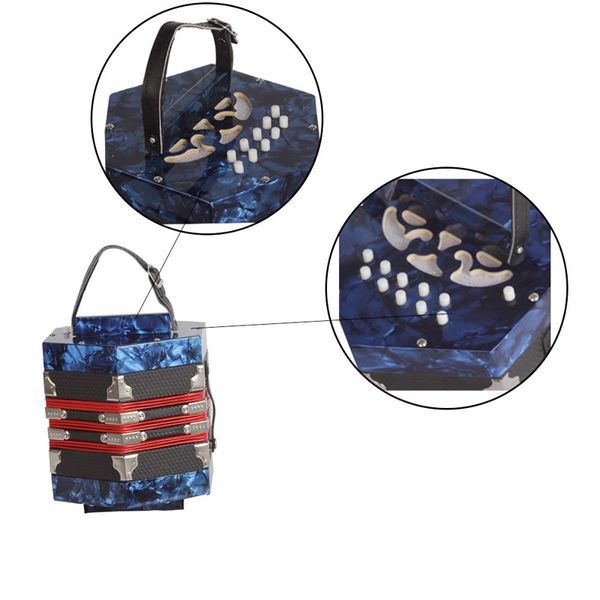 concertina accordion 20 button 40 reed musical instrument with carrying bag fk88
concertina accordion 20 button 40 reed musical instrument with carrying bag fk88