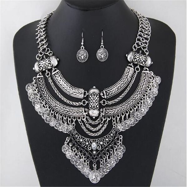 fashion metal necklace jewelry adornment woman costume jewelry kits 2019 turkish earring and necklace sets, Silver
fashion metal necklace jewelry adornment woman costume jewelry kits 2019 turkish earring and necklace sets, Silver