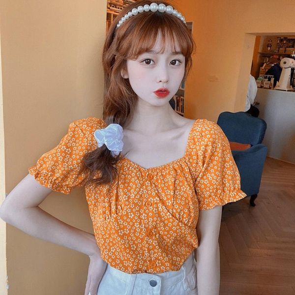 blusas mujer de moda 2020 fashion elegant women french retro print short sleeve casual blouse women summer blusas, White
blusas mujer de moda 2020 fashion elegant women french retro print short sleeve casual blouse women summer blusas, White