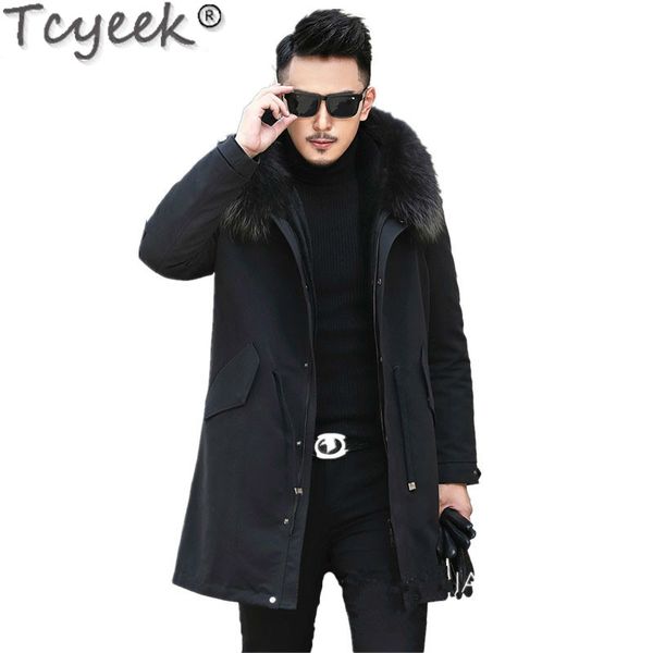 winter jacket men real pure natural fur jacket men real raccoon fur collar parka male 100%wool liner coat l18-2511 my724, Black
winter jacket men real pure natural fur jacket men real raccoon fur collar parka male 100%wool liner coat l18-2511 my724, Black