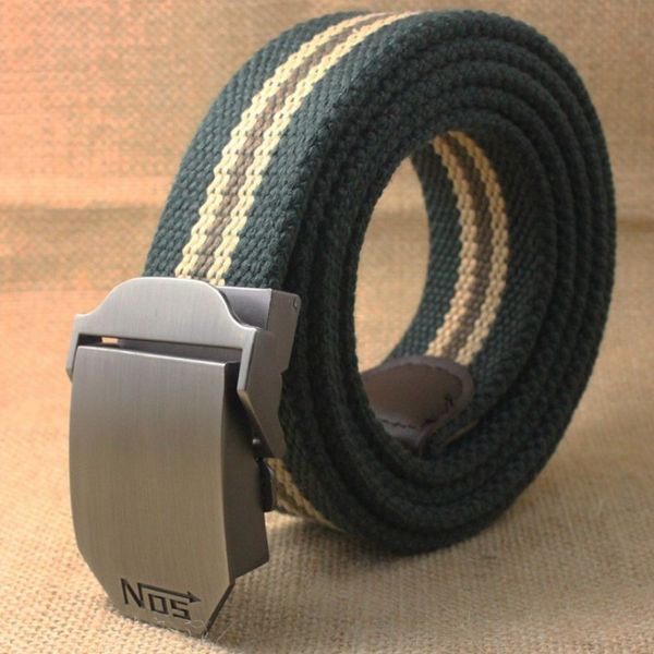tactical belt 4 mm thick 3.8 cm wide casual canvas belt outdoor alloy automatic buckle men nos, Black;brown
tactical belt 4 mm thick 3.8 cm wide casual canvas belt outdoor alloy automatic buckle men nos, Black;brown