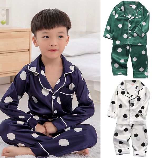 dot boys clothes long sleeve turn-down collar pajamas baby clothes for boys dot print kids roupas infantil menino, White
dot boys clothes long sleeve turn-down collar pajamas baby clothes for boys dot print kids roupas infantil menino, White