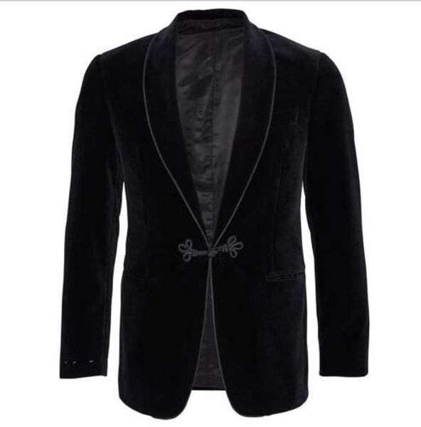 2020 black velvet latest smoking jackets shawl lapel formal tuxedos loose vintage retro dinner party prom suit blazer(1 jacket, White;black
2020 black velvet latest smoking jackets shawl lapel formal tuxedos loose vintage retro dinner party prom suit blazer(1 jacket, White;black