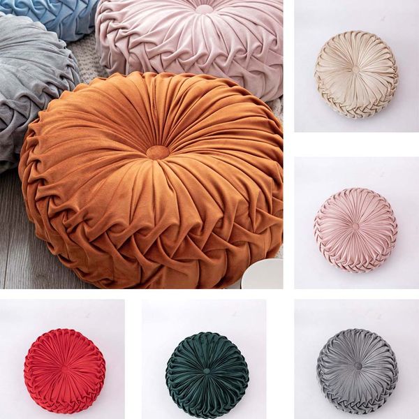 european style round seat cushion velvet back cushion grey beige pink sofa pillow home decor
european style round seat cushion velvet back cushion grey beige pink sofa pillow home decor