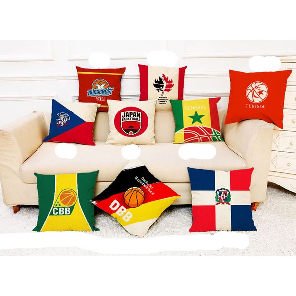 45*45cm basketball world cup cotton and linen pillowcase sports events bar club sofa cushion car pillow
45*45cm basketball world cup cotton and linen pillowcase sports events bar club sofa cushion car pillow