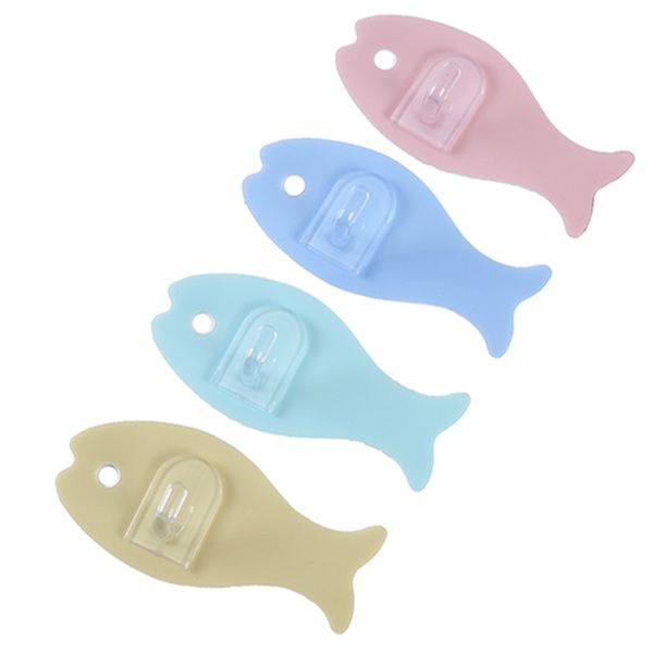 4 pieces of cartoon fish self-adhesive hangers hooks clothes display bathroom door seamless hook clothes key storage
4 pieces of cartoon fish self-adhesive hangers hooks clothes display bathroom door seamless hook clothes key storage