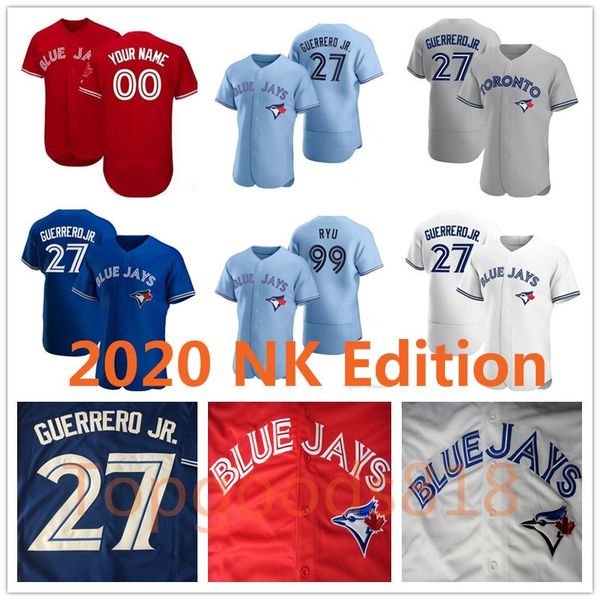 2020 toronto hyun-jin ryu vladimir guerrero jr. randal grichuk cavan biggio tanner roark bo bichette blue jays ryan borucki baseball jerseys, Blue;black
2020 toronto hyun-jin ryu vladimir guerrero jr. randal grichuk cavan biggio tanner roark bo bichette blue jays ryan borucki baseball jerseys, Blue;black