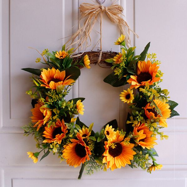 artificial flower wreath silk fake flower garland home garden door wall hanging artificial garland for party wedding decoration
artificial flower wreath silk fake flower garland home garden door wall hanging artificial garland for party wedding decoration