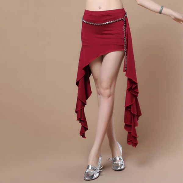 stage wear women belly dancing performance hip scarf belt milk silk wave tassel dance skirt costumes, Black;red
stage wear women belly dancing performance hip scarf belt milk silk wave tassel dance skirt costumes, Black;red