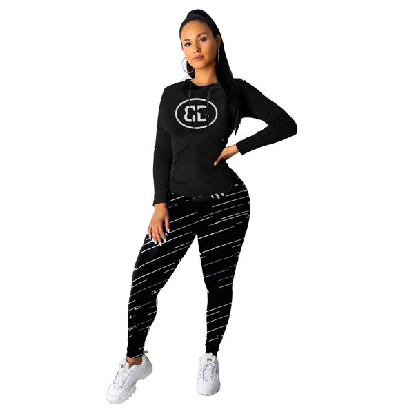 women fashion tracksuits luxury clothing set long sleeve + pants two piece set womens causal print tracksuits wholesale, White
women fashion tracksuits luxury clothing set long sleeve + pants two piece set womens causal print tracksuits wholesale, White
