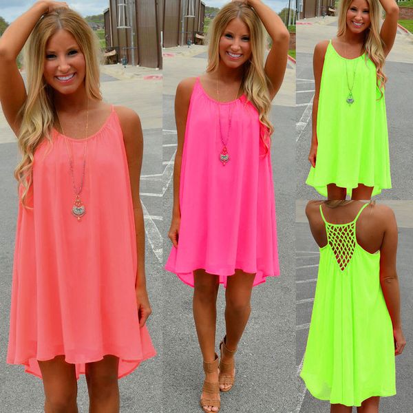 women summer casual sleeveless evening party beach dress short mini dress plus size s-xxxxl, White;black
women summer casual sleeveless evening party beach dress short mini dress plus size s-xxxxl, White;black