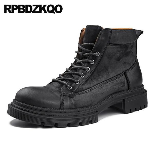genuine leather army business designer black handmade retro combat boots men full grain booties lace up brown shoes
genuine leather army business designer black handmade retro combat boots men full grain booties lace up brown shoes