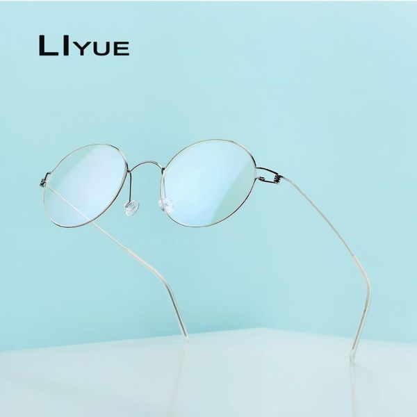 titanium retro round glasses frame women men optical screwless eyeglasses prescription myopia korean eyewear spectacle frames, Black
titanium retro round glasses frame women men optical screwless eyeglasses prescription myopia korean eyewear spectacle frames, Black