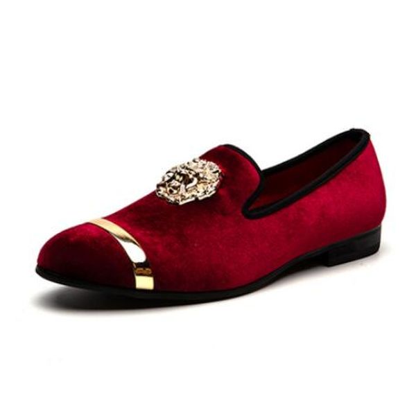 new brand men velvet loafers men embroidery party dress stage shoes smoking slipper fashion men's flats sneakers 38-46, Black
new brand men velvet loafers men embroidery party dress stage shoes smoking slipper fashion men's flats sneakers 38-46, Black