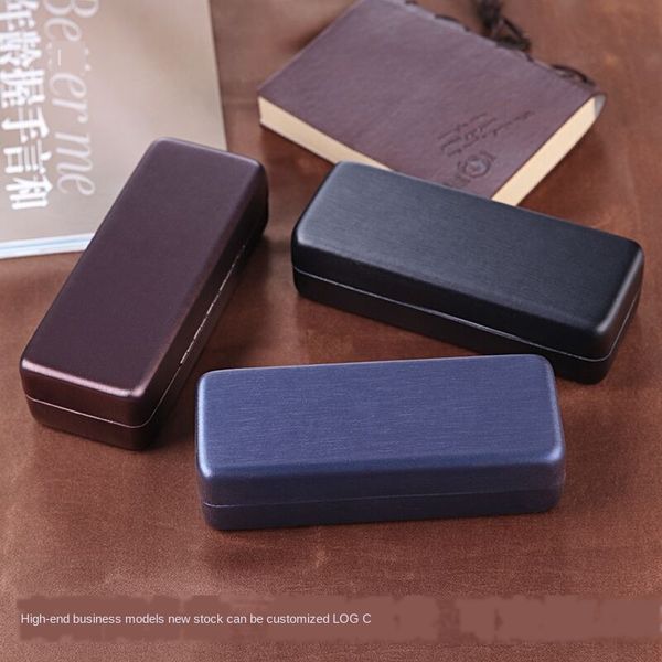 large anti-pressure iron business style universal case case myopia glasses box myopia glasses box for men and women log
large anti-pressure iron business style universal case case myopia glasses box myopia glasses box for men and women log