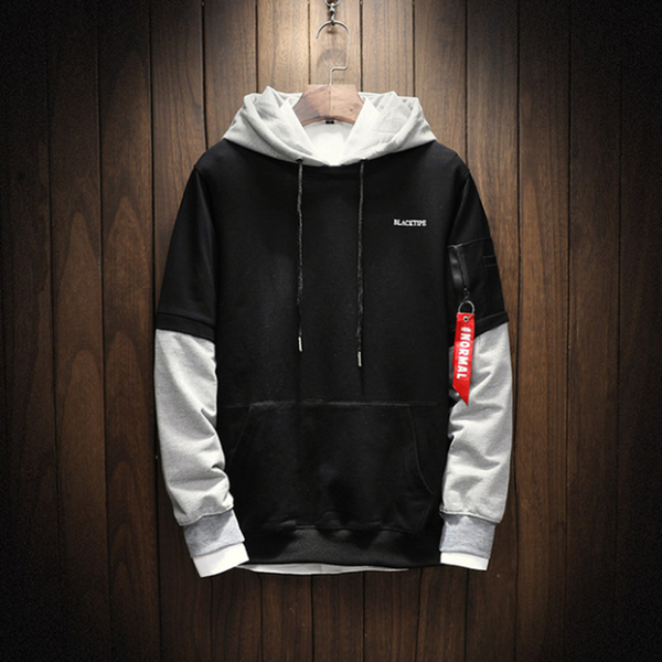 men's hoodies & sweatshirts cool sweatshirt men hip hop patchwork long sleeve pullover contrast high quality, Black
men's hoodies & sweatshirts cool sweatshirt men hip hop patchwork long sleeve pullover contrast high quality, Black