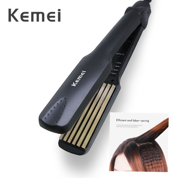 kemei electric hair curler professional straightener iron household curling irons thermostatic heating splint styling tools 42d
kemei electric hair curler professional straightener iron household curling irons thermostatic heating splint styling tools 42d