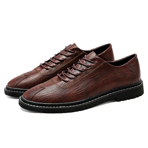 autumn new style men's sports casual shoes lace up flat driving shoes fashionable loafers comfortable men's %t080, Black
autumn new style men's sports casual shoes lace up flat driving shoes fashionable loafers comfortable men's %t080, Black
