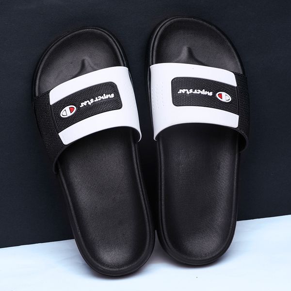 2020 new men's slippers eva men shoes women couple flip flops soft black and white stripes casual summer male chaussures femme
2020 new men's slippers eva men shoes women couple flip flops soft black and white stripes casual summer male chaussures femme