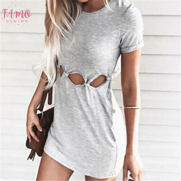 women dress round neck casual short sleeve hollow out bodycon party cotton mini dresses one pieces, Black;gray
women dress round neck casual short sleeve hollow out bodycon party cotton mini dresses one pieces, Black;gray
