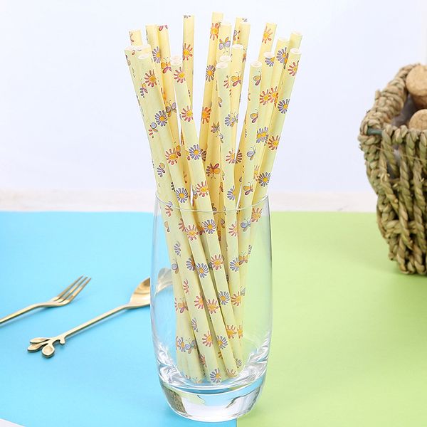 bar accessories 25 pcs straws flower pattern color small fresh cute children creative diy handmade hard paper straw
bar accessories 25 pcs straws flower pattern color small fresh cute children creative diy handmade hard paper straw