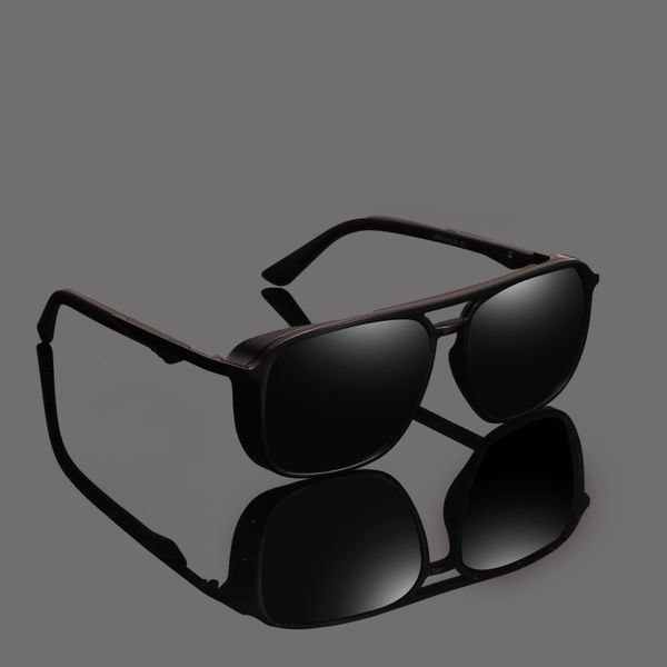classic square polarized sunglasses men fashion brand design retro metal frame outdoor sports glasses for tough guy vu400, White;black
classic square polarized sunglasses men fashion brand design retro metal frame outdoor sports glasses for tough guy vu400, White;black