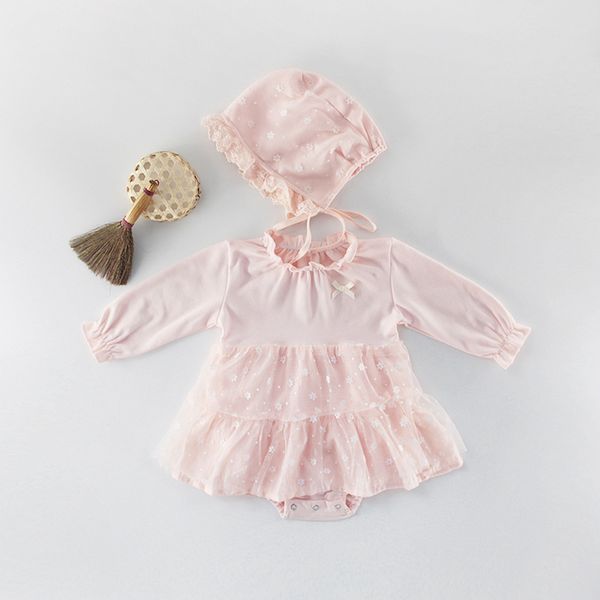 ins baby girls lace romper autumn new infant splicing tulle snowflake printed long sleeve princess jumpsuit toddler onesie with hat y2580, Blue
ins baby girls lace romper autumn new infant splicing tulle snowflake printed long sleeve princess jumpsuit toddler onesie with hat y2580, Blue