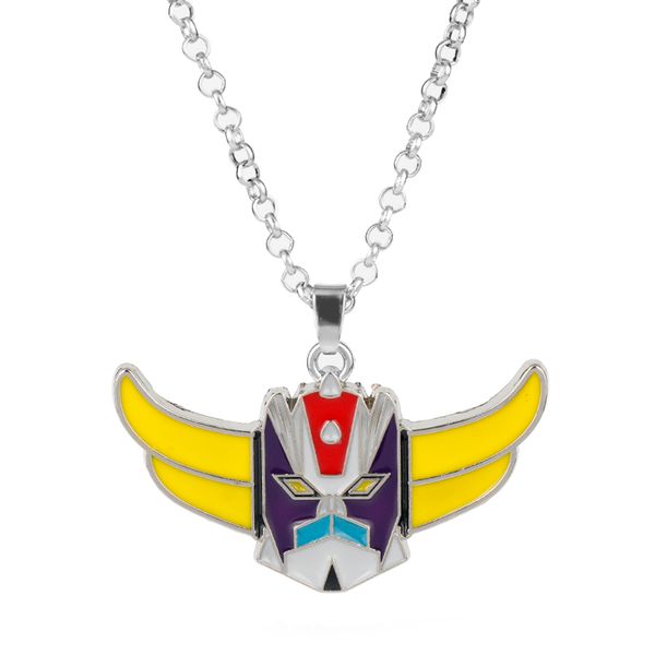 2019 new anime ufo robot grendizer logo figure necklace fashion pendant necklace cosplay jewelry gift for women men kids, Silver
2019 new anime ufo robot grendizer logo figure necklace fashion pendant necklace cosplay jewelry gift for women men kids, Silver