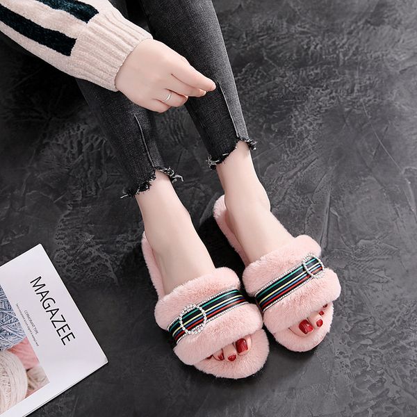 shoes woman 2019 slippers flat fur flip flops slipers women luxury slides lady winter footwear low plush new designer girl, Black
shoes woman 2019 slippers flat fur flip flops slipers women luxury slides lady winter footwear low plush new designer girl, Black