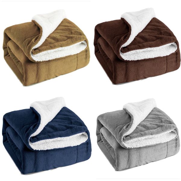 new sherpa fleece blanket twin double layer plush throw blanket soft microfiber bed soft blanket 130*160cm 4color christmas gifts hh7-1973
new sherpa fleece blanket twin double layer plush throw blanket soft microfiber bed soft blanket 130*160cm 4color christmas gifts hh7-1973