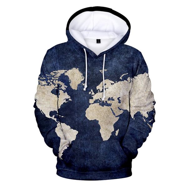 new spring and autumn fashion youth hoodies 3d printing world map men's/women hooded sweatshirt hip hop art streetwear pullover, Black
new spring and autumn fashion youth hoodies 3d printing world map men's/women hooded sweatshirt hip hop art streetwear pullover, Black