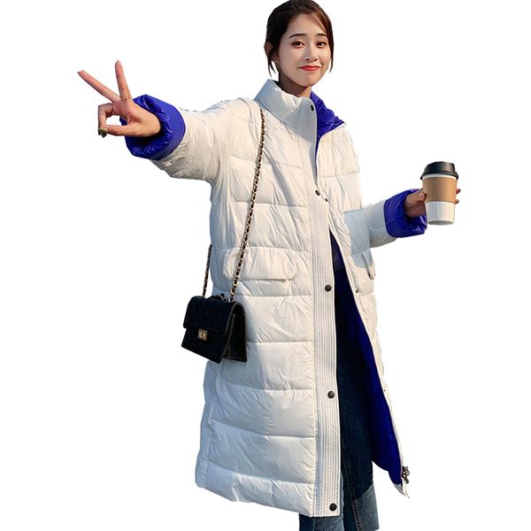 2019 new down jacket autumn winter medium length slim women parka splice zipper warm leisure cotton clothing female c132, Tan;black
2019 new down jacket autumn winter medium length slim women parka splice zipper warm leisure cotton clothing female c132, Tan;black