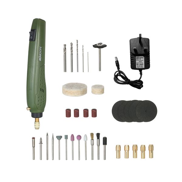 kkmoon mini electric grinder set angle grinder electric drill grinding rotary tool kit for milling trimming polishing engraving
kkmoon mini electric grinder set angle grinder electric drill grinding rotary tool kit for milling trimming polishing engraving
