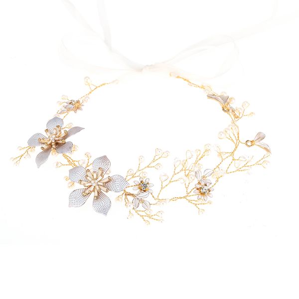 us warehouse new fashion flower pearl bride headdress ethnic style hand woven wedding band hair accessories jewelry gift, Silver
us warehouse new fashion flower pearl bride headdress ethnic style hand woven wedding band hair accessories jewelry gift, Silver
