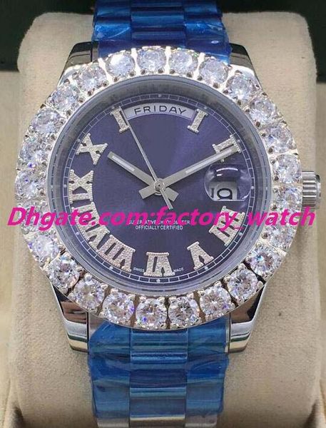 new version luxury watch 44mm male platinum ii diamond dial bigger diamond bezel roman numerals automatic fashion men's watches
new version luxury watch 44mm male platinum ii diamond dial bigger diamond bezel roman numerals automatic fashion men's watches
