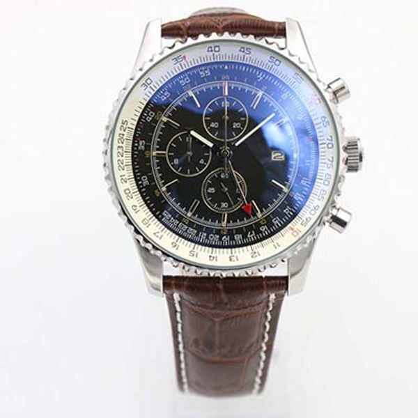 brand navitimer 1 luxury mens watch 1884 black dial quartz movement chronograph a2432212 brown lether starp 46mm sports wristwatches, Slivery;brown
brand navitimer 1 luxury mens watch 1884 black dial quartz movement chronograph a2432212 brown lether starp 46mm sports wristwatches, Slivery;brown