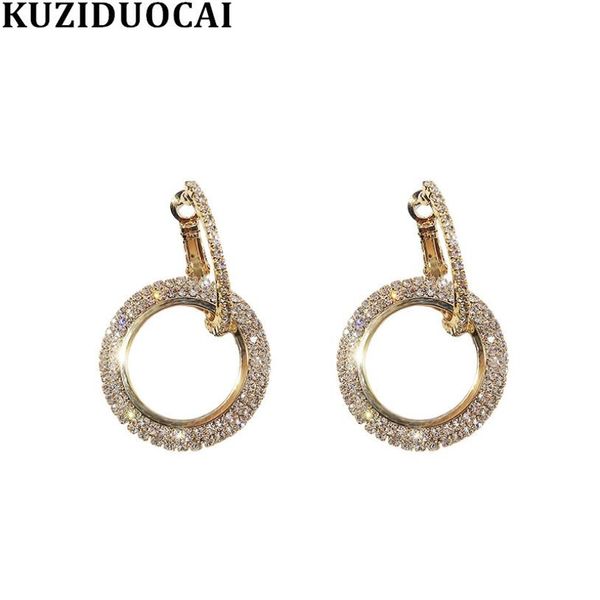 kuziduocai new fashion jewelry punk rhinestone round circle statement drop earrings for women brincos oorbellen kolczyki e-1969, Silver
kuziduocai new fashion jewelry punk rhinestone round circle statement drop earrings for women brincos oorbellen kolczyki e-1969, Silver