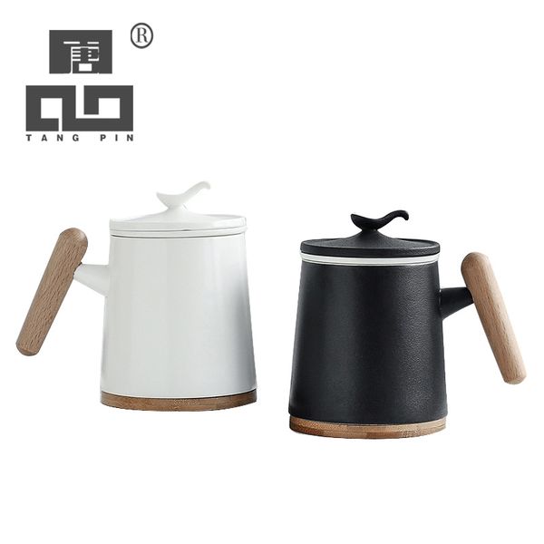 tangpin ceramic mugs with filters porcelain coffee cup teacup 400ml
tangpin ceramic mugs with filters porcelain coffee cup teacup 400ml