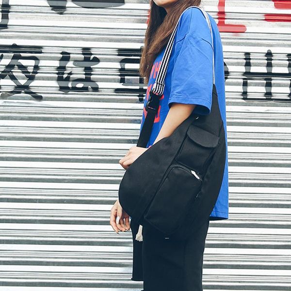 women men waist bag neutral solid color canvas belt bag large capacity zipper shoulder bolso mujer saszetka na biodra purse
women men waist bag neutral solid color canvas belt bag large capacity zipper shoulder bolso mujer saszetka na biodra purse