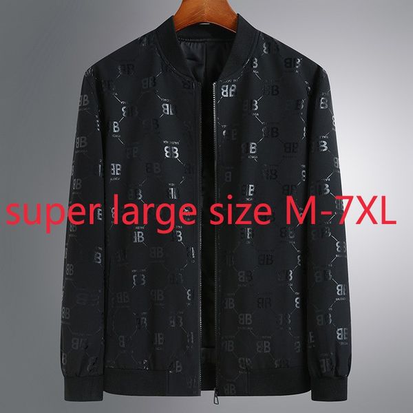 new fashion spring men trendy oversized printed baseball collar jacket casual print loose plus size mlxl2xl 3xl 4xl 5xl 6xl 7xl, Black;brown
new fashion spring men trendy oversized printed baseball collar jacket casual print loose plus size mlxl2xl 3xl 4xl 5xl 6xl 7xl, Black;brown