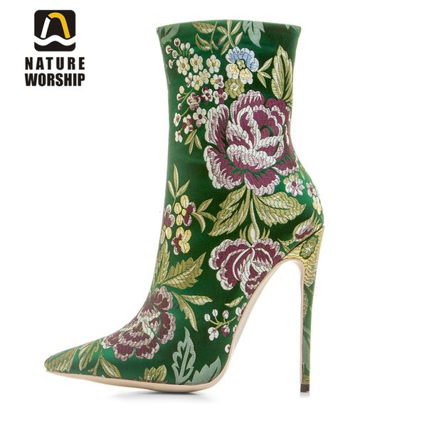 big size 34-43 women shoes pointed toe ankle boots for women high heels shoes flowers party stilettos ankle boots, Black
big size 34-43 women shoes pointed toe ankle boots for women high heels shoes flowers party stilettos ankle boots, Black
