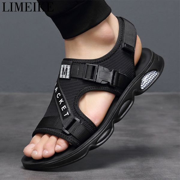 limeike men sandals summer soft bottom sandals men slippers light beach shoes popular flat shoes casual, Black
limeike men sandals summer soft bottom sandals men slippers light beach shoes popular flat shoes casual, Black