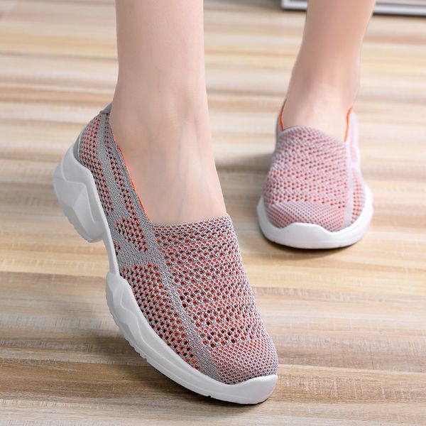 times new roman summer 2020 women sneakers shoes breathable mesh shoes ladies slip on flats loafers plus size 46, Black
times new roman summer 2020 women sneakers shoes breathable mesh shoes ladies slip on flats loafers plus size 46, Black