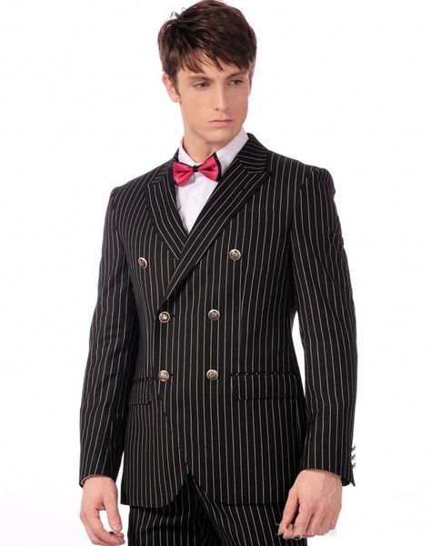 handsome black stripe men wedding tuxedos double-breasted groom tuxedos fashion dress men business dinner/darty suit(jacket+pants+tie) 613, Black;gray
handsome black stripe men wedding tuxedos double-breasted groom tuxedos fashion dress men business dinner/darty suit(jacket+pants+tie) 613, Black;gray