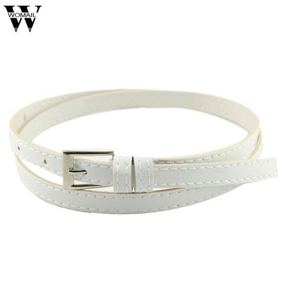womail popular beautiful belt woman multicolor small candy color thin leather belt nov8, Black;brown
womail popular beautiful belt woman multicolor small candy color thin leather belt nov8, Black;brown