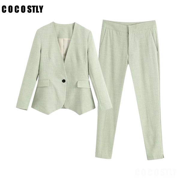 2020 autumn women 2 piece sets elegant single button ladies short blazer jacket + pants suit casual office ladys sets, White;black
2020 autumn women 2 piece sets elegant single button ladies short blazer jacket + pants suit casual office ladys sets, White;black