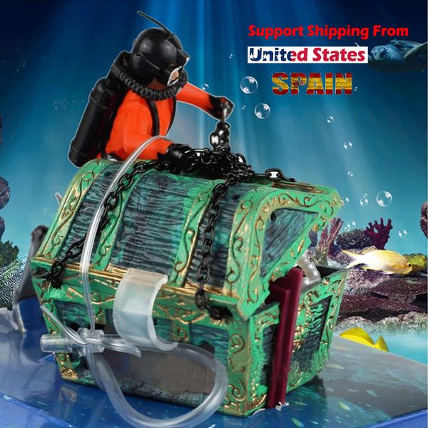 fish tank aquarium decor for undersea treasure chest diver home ornaments aquarium accessories decoration
fish tank aquarium decor for undersea treasure chest diver home ornaments aquarium accessories decoration